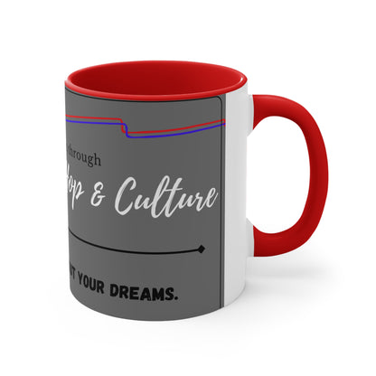 SDD - Live Out Your Dreams - Accent Coffee Mug, 11oz