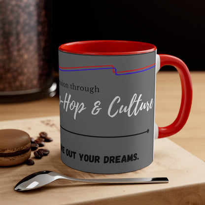 SDD - Live Out Your Dreams - Accent Coffee Mug, 11oz